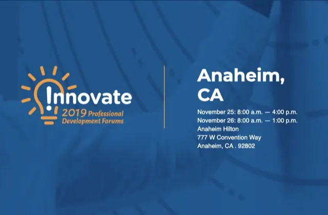 Innovate 2019 Professional Development Forum, with Dr. Karen Wilson