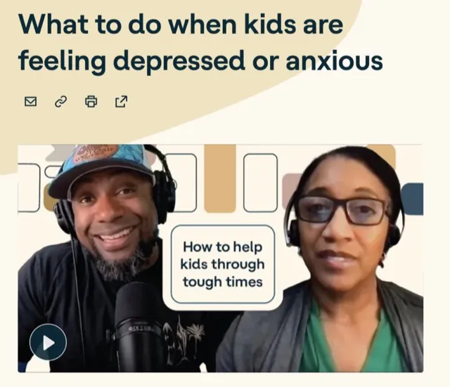 What to do when kids are feeling depressed or anxious, with Dr. Karen Wilson