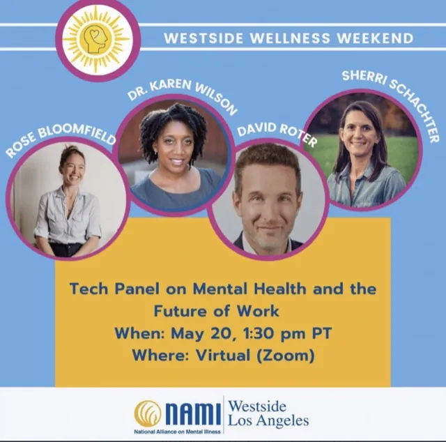 Tech Panel on Mental Health and the Future of Work, with Dr. Karen Wilson
